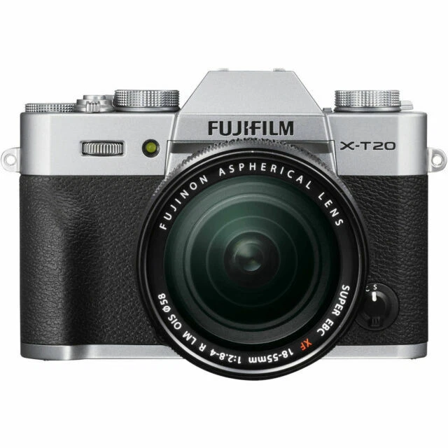 Fujifilm X-T20 16542622 Digital Camera with 18-55mm Lens - Silver