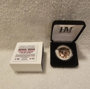 #2563 The GOAT Michael Jordan 6-Time NBA Championships Commemorative Coins NIB - Bild 1 von 5