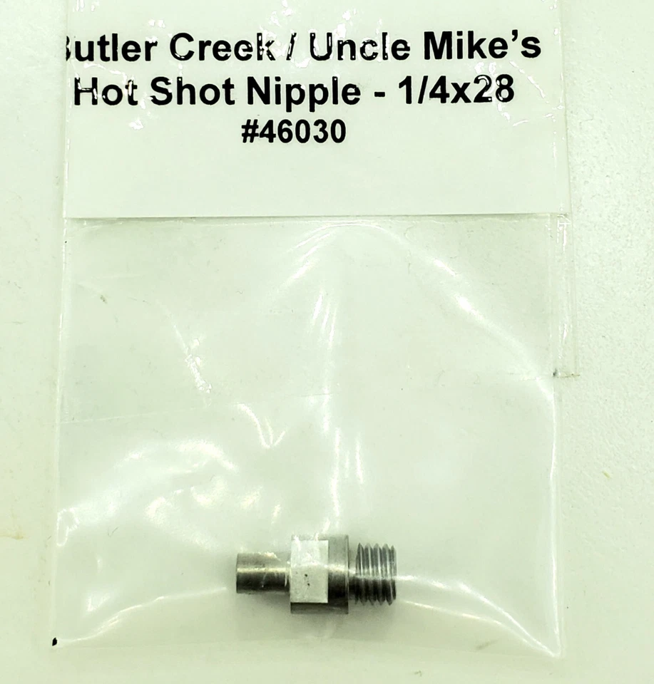 Hot Shot Nipple Thompson Centro Percusión Hawken Renegade Cargador Bozal TC Piezas Foto 1 de 1