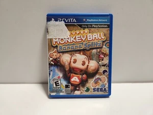 Super Monkey Ball: Banana Splitz (PS Vita, 2012) Complete with Case TESTED - Picture 1 of 4
