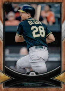 2018 Tribute #71 Matt Olson Oakland Athletics  BX T3D - Picture 1 of 2
