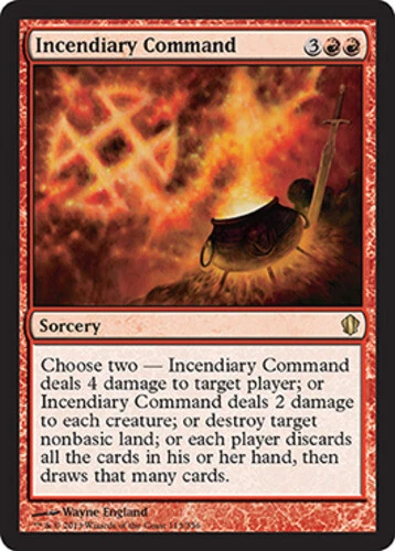 MTG - Incendiary Command - Commander 2013 - NM, English Magic FLAT RATE SHIP - Image 1 of 1