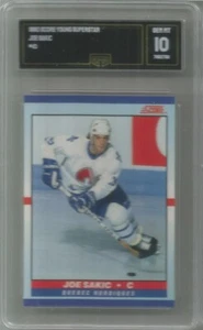 1990-91 Score Young Superstars Joe Sakic #10 10! Gem Mint GMA - Bild 1 von 1