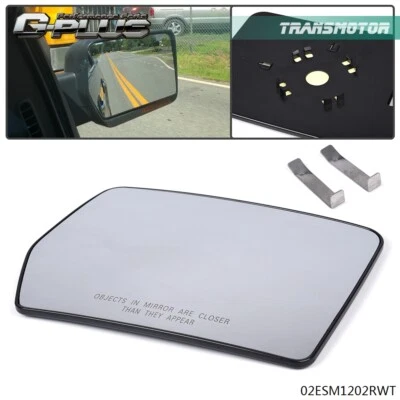 Fit For 04-10 Ford F150 Truck Replacement Mirror Glass Power Passenger Side - Image 1 of 4
