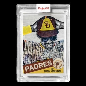 2021 Project 70 #253 1985 Tony Gwynn by Lauren Taylor (PR=3,157) Padres