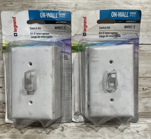 Wiremold On-Wall White PVC 1 In. Switch Kit NMW2-S Lot of 2 - Picture 1 of 6