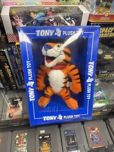 Juguete de peluche vintage Tony The Tiger Kellogg Frosted Flakes 1997 nuevo en caja - Imagen 1 de 8