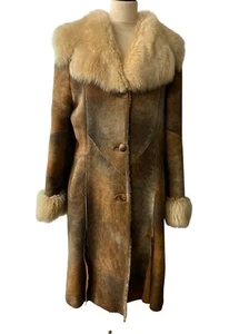 Women's shearling coat by Jasmine Julian's | warm and stylish coat | Size M - Picture 1 of 11