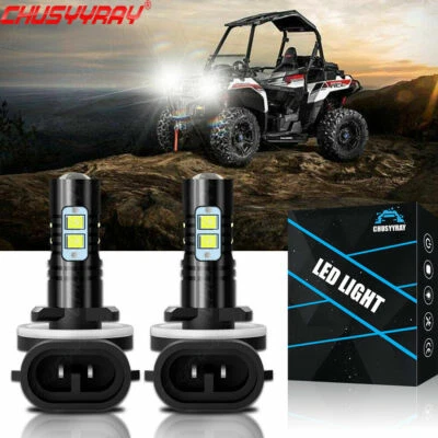 EE. UU. - 2 bombillas LED súper brillantes para Polaris Ranger Crew 570-4: 2016-2020 Foto 1 de 4