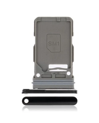 Single Sim Card Tray Compatible For Samsung Galaxy S21 5G (Phantom Black) - Image 1 of 2