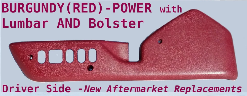 1988 1989 1990 1991 1992 1993 1994 1995 Ford Taurus SEAT TRIM - RED - NEW - Image 1 of 1