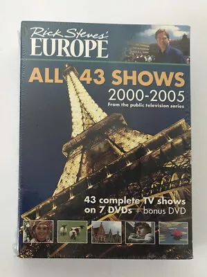 Rick Steve's Europe All 43 Shows 2000-2005 Public Television (DVD, 7-Disc Set) - Image 1 of 4