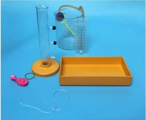 Liquid - to - wall pressure Demonstrator Cylinder Physical Mechanics j - Picture 1 of 3