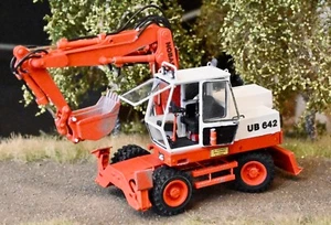 Nobas UB 642 Mobil Bagger DDR Baukema Radbagger H0 1:87 Modell Bausatz 3D Druck - Bild 1 von 9