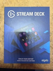Elgato Stream Deck New in Box 15 Key Live Content Creation Controller - Black - Picture 1 of 3