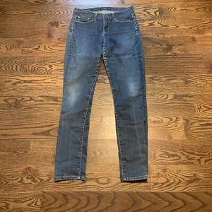 Lucky Brand Sofia Skinny Jeans Womens 8 / 29 MidRise Blue Denim - Picture 1 of 12