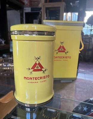 Montecristo Porzellan JAR (Humidor), 5TH AVE. Produkt, Leer, TOP, NEU - Bild 1 von 4