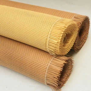 Plastic Artificial Weave Rattan Cane Webbing Sheet Material DIY Chair Furniture - Picture 1 of 13