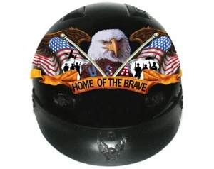 RODIA DOT Vented Home of Brave Helmet - Picture 1 of 3