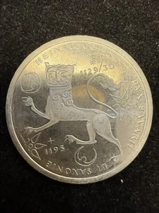 1995 Germany 10 Deutsche mark, 800th year of Henry the Lion's Death. - L73 - Picture 1 of 2