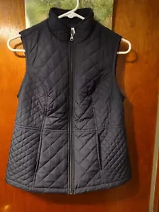 Women's insulated sleeveless vest, Quilted, Full zip, Croft & Barrow, Black, XS - Picture 1 of 2