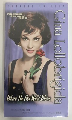 Where the Hot Wind Blows VHS Gina Lollobrigida Brand New Sealed 1998 Delta - Image 1 of 2