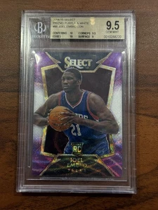 2014 Panini Select JOEL EMBIID Purple/White Prizm Rookie #90 Sixers BGS 9.5 - Bild 1 von 1