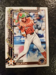Sombrero Smith Elf SP #H121 RC Rookie Astros 2025 Topps Holiday Cam - Imagen 1 de 2