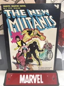 Marvel Graphic Novel #4 The New Mutants 1st Team New Mutants Key. 1st White Rook - Picture 1 of 9