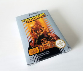 The Goonies UKV PAL Nintendo Entertainment System NES Empty  Box Only