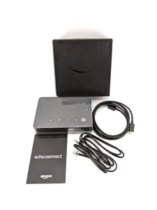 Amazon Echo Connect Smart Wi-Fi Alexa Voice Controlled w/ Cords - Picture 1 of 7