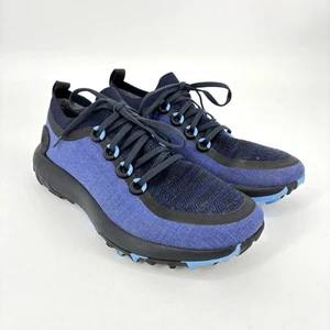Allbirds Men's Trail Runners SWT Athletic Hiking Size 10 Black & Blue Sneakers - Picture 1 of 7