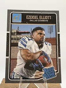 2016 Donruss Ezekiel Elliott Rated Rookies #368 Dallas Cowboys - Picture 1 of 2