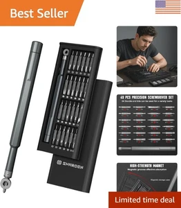 Kit de destornilladores compactos 60 en 1 con almacenamiento magnético para reparaciones precisas - Imagen 1 de 11