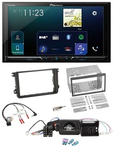 Pioneer Lenkrad Bluetooth USB 2DIN DAB Autoradio für VW Amarok Beetle EOS Caddy - Bild 1 von 12