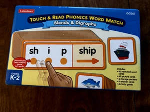 Lakeshore Learning, Touch & Read Phonics Match: Blends & Digraphs, # GG367 - Picture 1 of 19