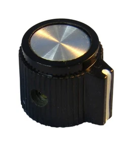 3060, Philmore 1/4" Shaft 1/2" Diameter Splined Knob with Indicator Bar and Line - Picture 1 of 1