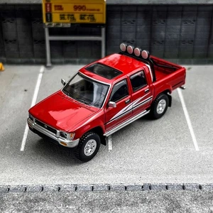MASDI 1/64 Scale Toyota Hilux Pickup 1994 Red Diecast Car Model Toy NIB - Picture 1 of 6