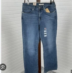 NWT Levi's Classic Straight Sculpt Mid Rise Soft Jeans 22W M Stretch Blue - Picture 1 of 3