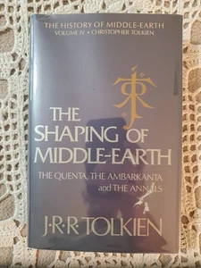 The Shaping of Middle-earth History vol 4 Tolkien Houghton Mifflin US 1st Good - Picture 1 of 14