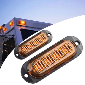 Clearance Light LED Side Marker Lights Yellow Brand New And High Quality - Picture 1 of 24