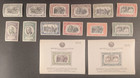 El Salvador - 1948 - Roosevelt complete set: 12 stamps & 2 mini-sheets, MNH, VF.
