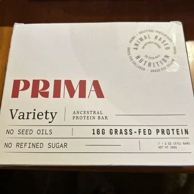 Протеиновый батончик PRIMA ORDINRAL из травы 7 шт. протеиновый батончик на животной основе - Изображение 1 из 3