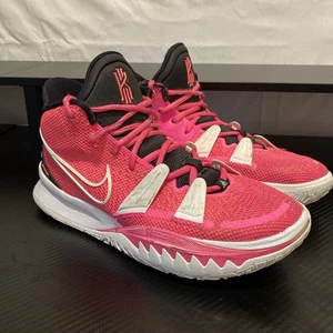 Rare Women’s Size 8 Nike Kyrie 7 Hot Pink , White & Black - Picture 1 of 21