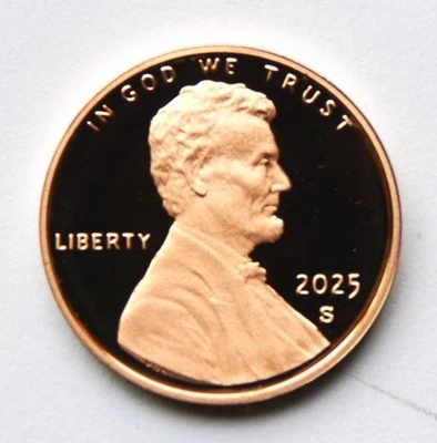 2025 S Lincoln Shield Cent Gem Proof Coins - Image 1 of 3