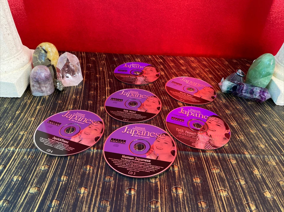 Instant Immersion Japanese 4 Cd Deluxe Version Foreign Language Asian Japan Disc - Image 1 of 3