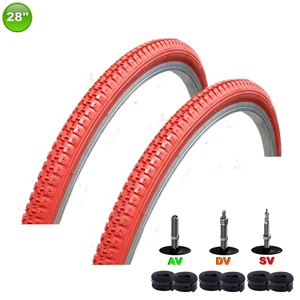 maxxi4you Fahrradreifen Mantel Decke 28, x 1.75 - 47-622 Rot