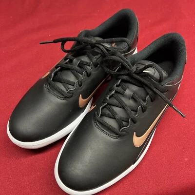 Nike Vapor Golf Shoes Black Rose Gold AQ2323-001 Size Women's US 9.5W - Image 1 of 4