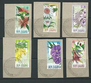 NEUSEELAND 1999 EINHEIMISCHE BAUMBLUMEN FEIN GEBRAUCHT CHATHAM INSEL POSTSTEMPEL - Bild 1 von 1