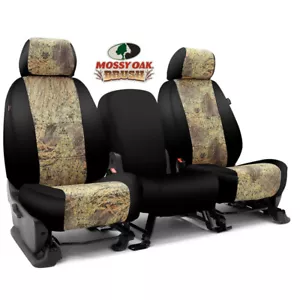 Coverking Neosupreme Mossy Oak Brush Seat Cover for 2001-2005 Saturn L300 - Picture 1 of 5